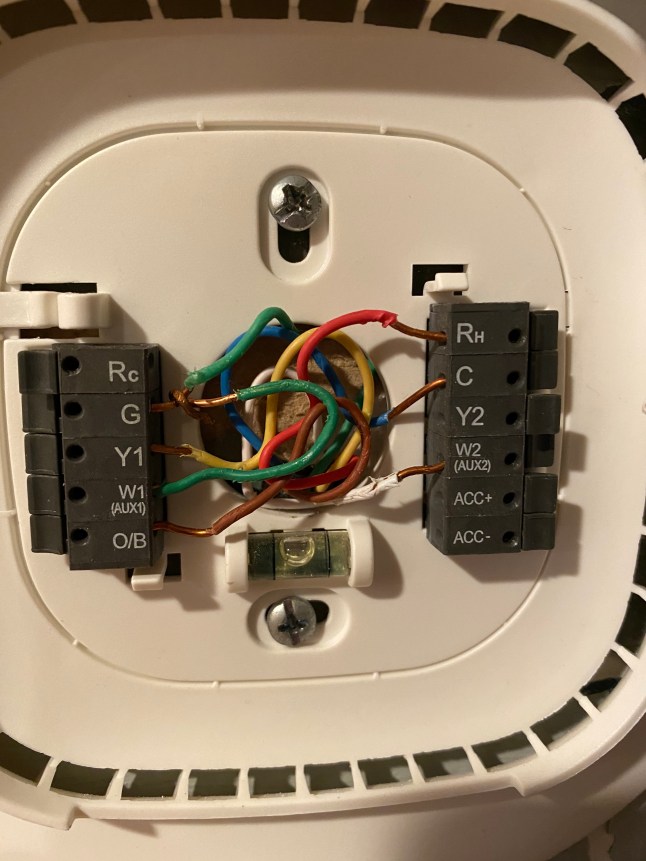 Thermostat wiring